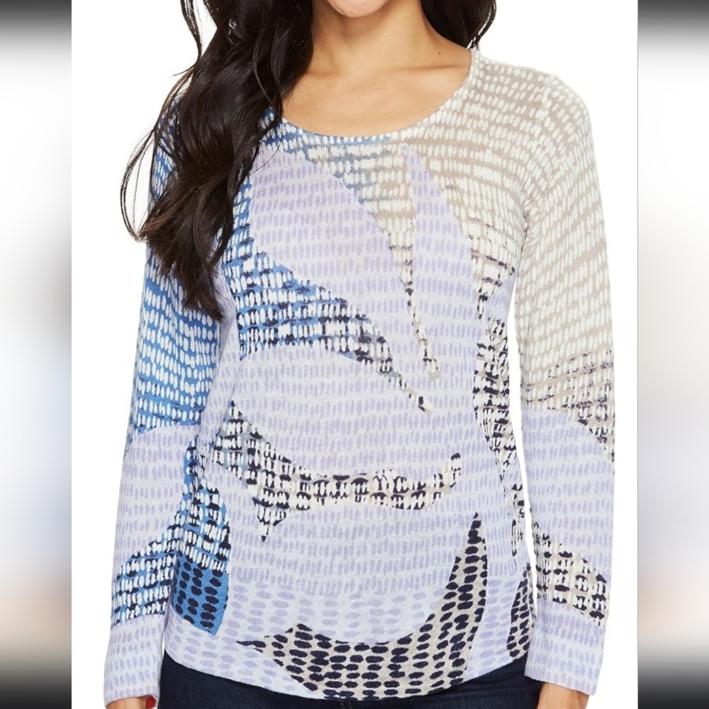 Women's Multicolor Dayflower Top